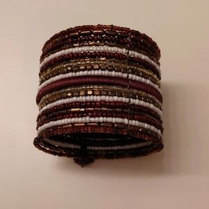 🇨🇦3 For $20🇨🇦Bohemian Two Tone Seed Bead Cuff Bracelet